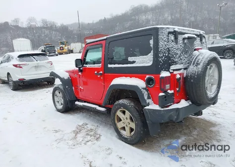 2017 Jeep Wrangler Sport 4X4 from USA, damaged, VIN 1C4AJWAG9HL754542